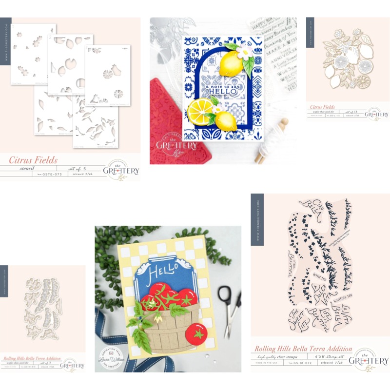 Checks Out Citrus Fields Tampo - Clear Silicone Stamps For Card Making avis et prix