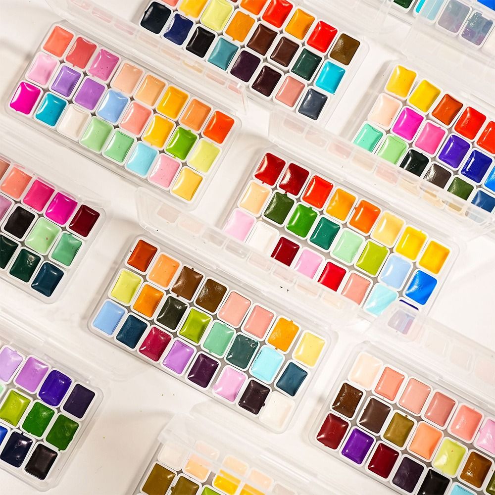 Ensemble de peintures à l'aqua - Watercolor Paint Set Solid Pigment avis et prix