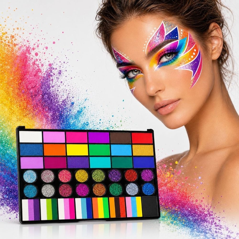 Ensemble de 42 couleurs de pei - Watercolor Paint Set Solid Pigment avis et prix