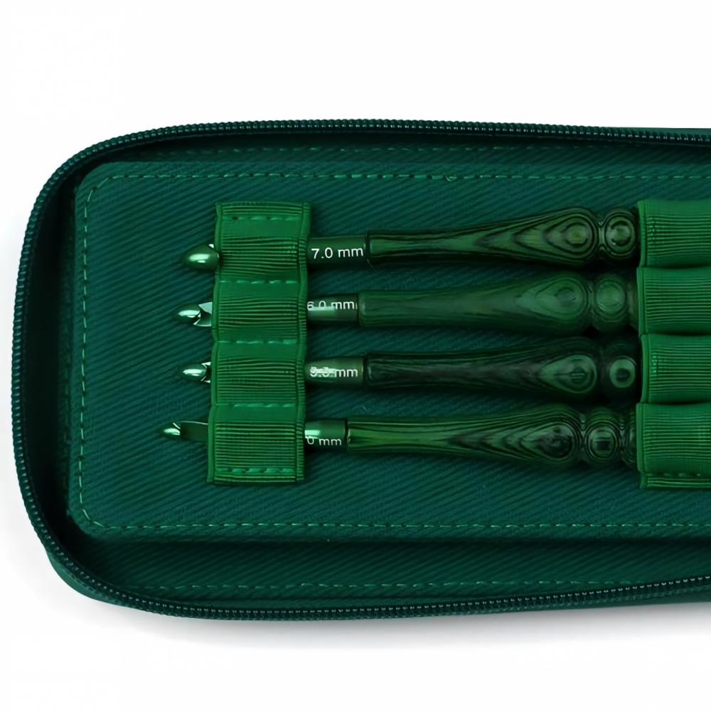 Ensemble d'aiguilles à crochet - Wooden Crochet Hooks Ergonomic Handle avis et prix