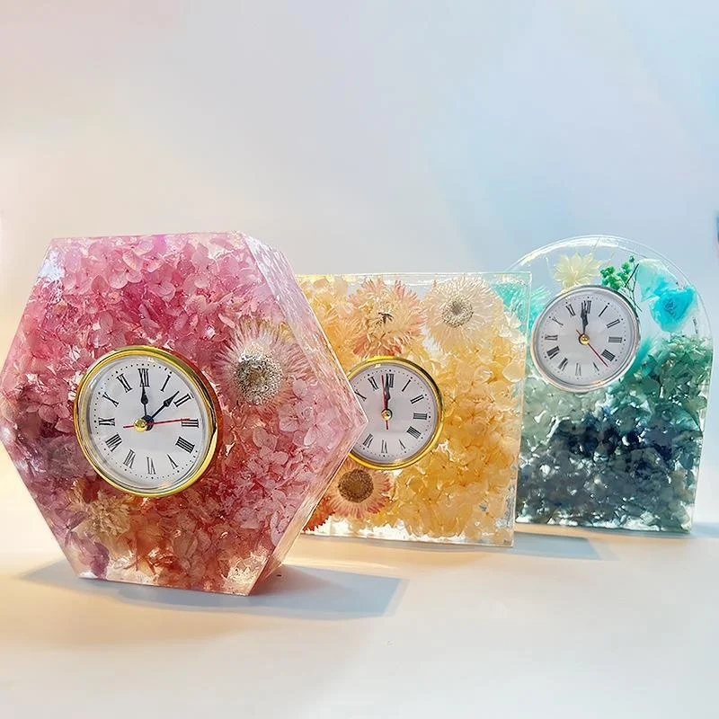 Ensemble d'ornements d'horloge - Silicone Epoxy Resin Molds Set avis et prix