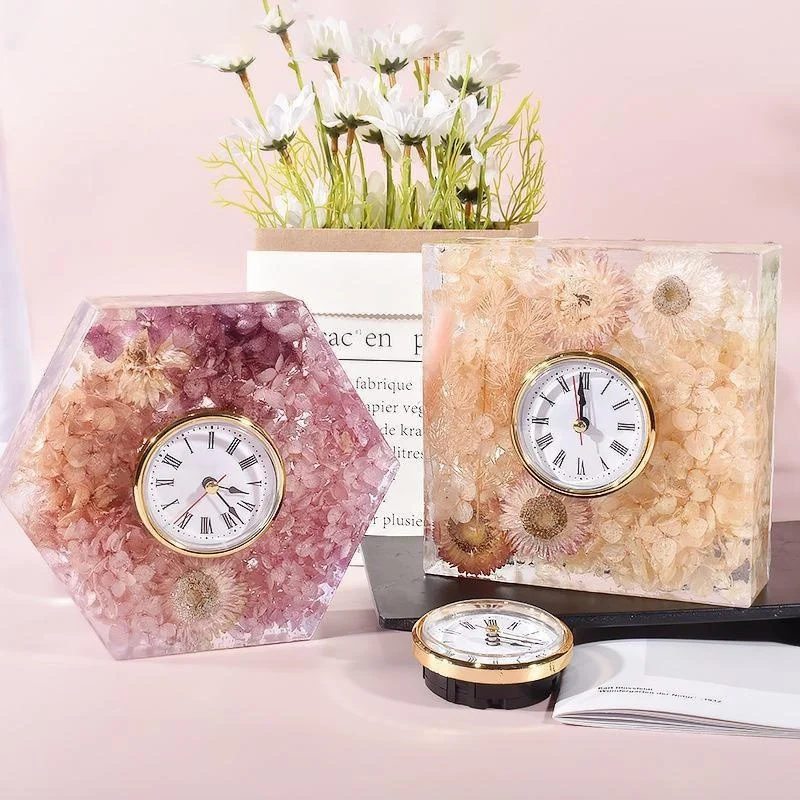 Ensemble d'ornements d'horloge - Silicone Epoxy Resin Molds Set avis et prix