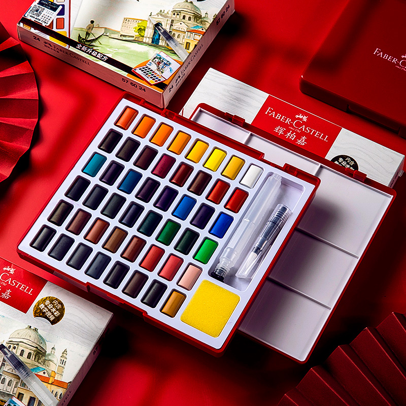Ensemble de peinture à interco - Watercolor Paint Set Solid Pigment avis et prix