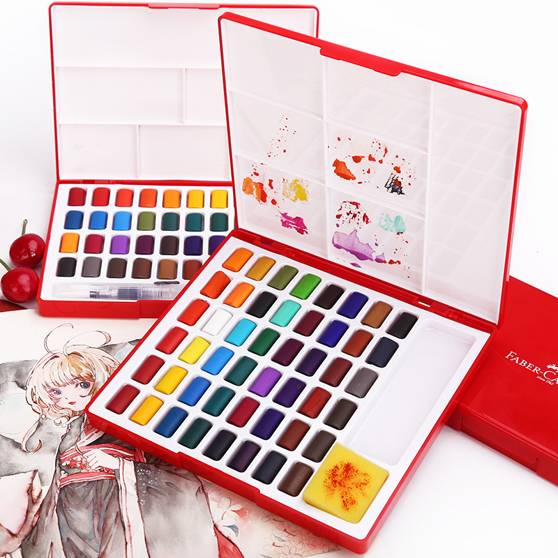 Ensemble de peinture à interco - Watercolor Paint Set Solid Pigment avis et prix
