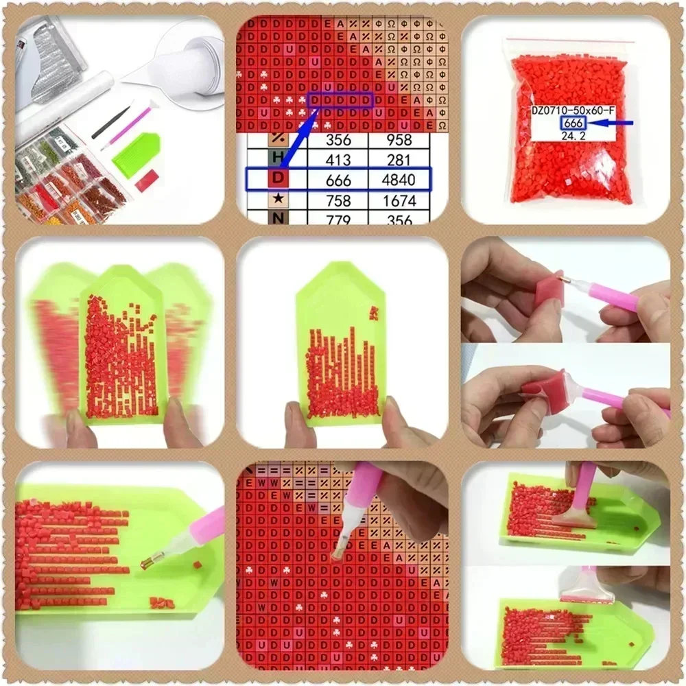 1 pièce Peinture diamant 5D sa - Painting Supplies avis et prix