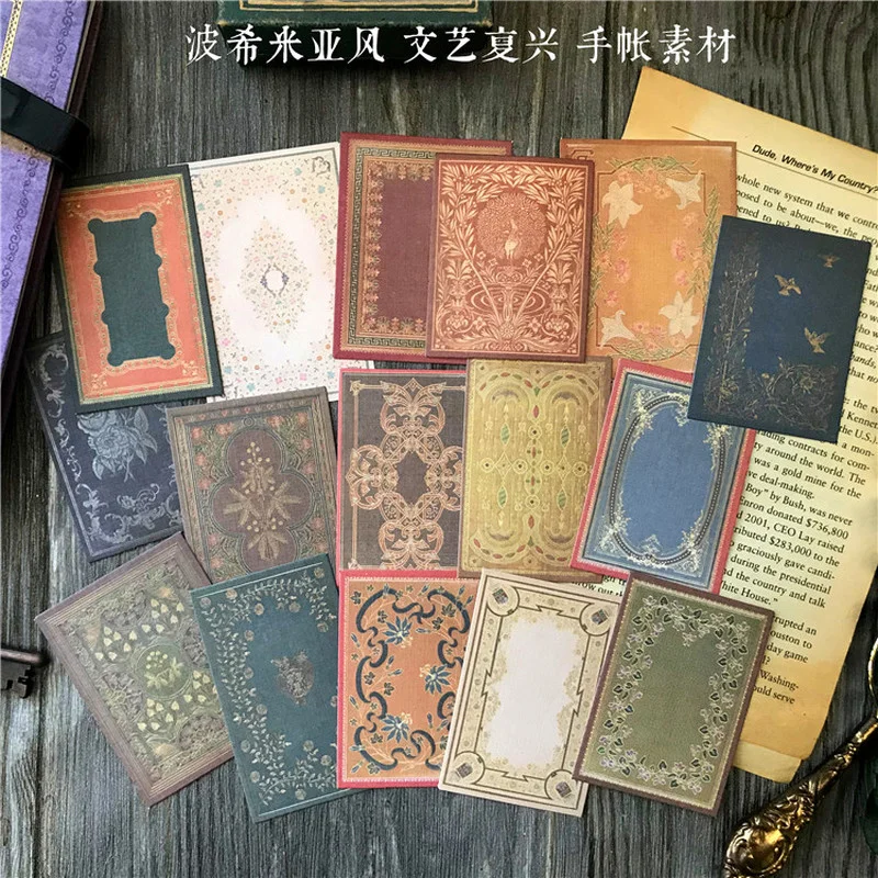 16 pièces de matériel de scrap - Vintage Junk Journal Scrapbooking Paper avis et prix